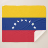 Couverture Sherpa Drapeau du Venezuela (Devant (Horizontal))