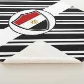 Couverture Sherpa Drapeau égyptien (3/4)