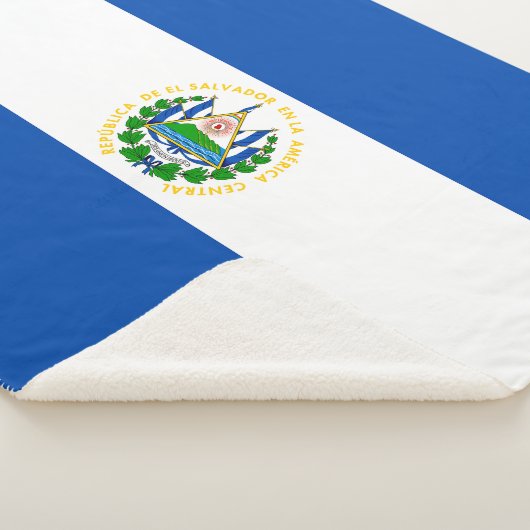 Couverture Sherpa Drapeau El Salvador (3/4)
