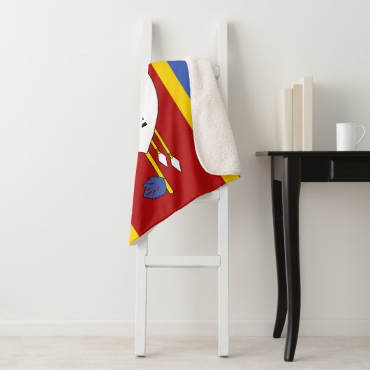 Couverture Sherpa Drapeau Eswatini (En situation)