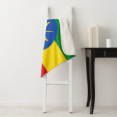 Couverture Sherpa Drapeau Éthiopie (En situation)