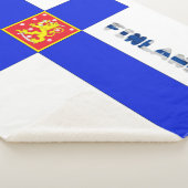 Couverture Sherpa Drapeau finlandais (3/4)