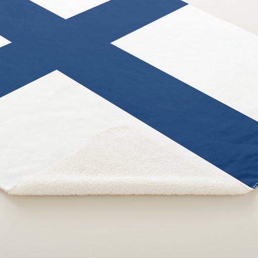Couverture Sherpa Drapeau Finlande (3/4)