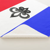 Couverture Sherpa Drapeau français (3/4)