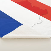 Couverture Sherpa drapeau français (3/4)