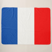Couverture Sherpa Drapeau France (Devant (Horizontal))