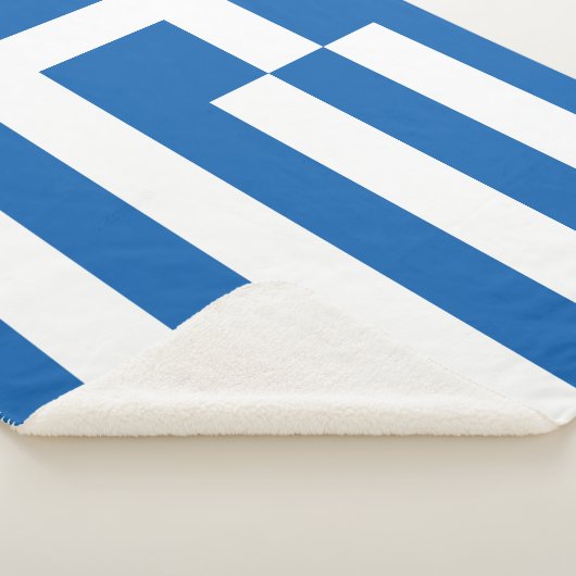 Couverture Sherpa Drapeau grec (Grèce) (3/4)