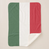 Couverture Sherpa Drapeau Hongrie (Devant)