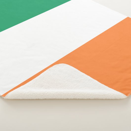 Couverture Sherpa Drapeau irlandais (3/4)
