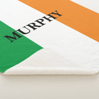 Drapeau irlandais de la coutume de Sherpa