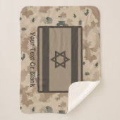 Couverture Sherpa Drapeau israélien du désert (Devant)