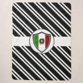 Couverture Sherpa Drapeau italien (Devant)