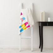 Couverture Sherpa Drapeau LGBT HUMAN Mois Gay pride Transgenre (En situation)