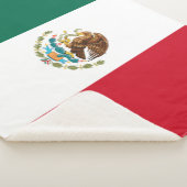 Couverture Sherpa Drapeau mexicain (Mexique) (3/4)