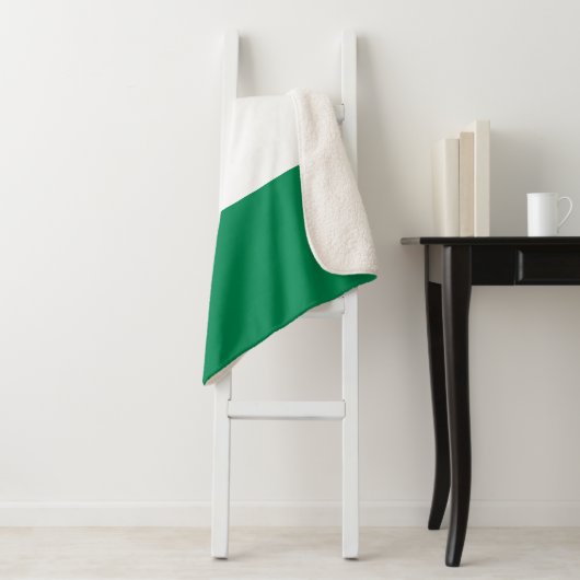 Couverture Sherpa Drapeau nigérian (En situation)