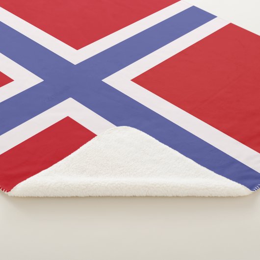 Couverture Sherpa Drapeau norvégien (3/4)