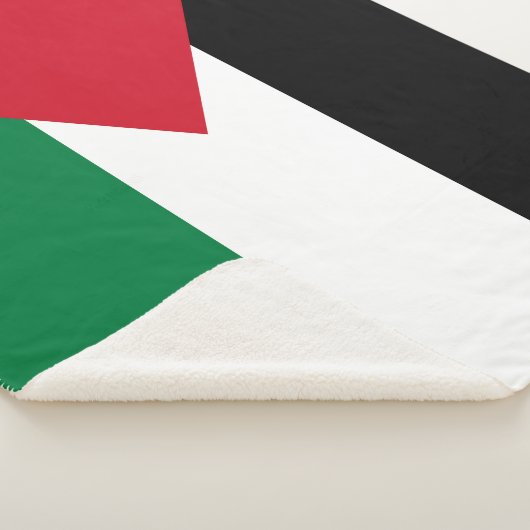Couverture Sherpa Drapeau palestinien (3/4)