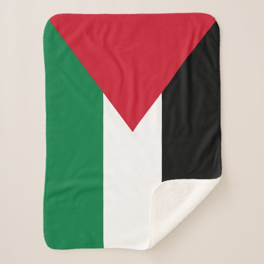 Couverture Sherpa Drapeau palestinien (Devant)