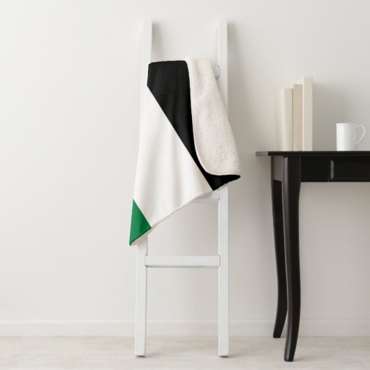 Couverture Sherpa Drapeau palestinien (En situation)