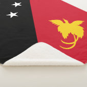 Couverture Sherpa Drapeau Papouasie-Nouvelle-Guinée (3/4)