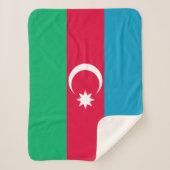 Couverture Sherpa Drapeau patriotique de l'Azerbaïdjan (Devant)
