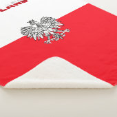 Couverture Sherpa Drapeau polonais (3/4)