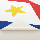Couverture Sherpa Drapeau Saba (3/4)