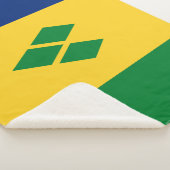Couverture Sherpa Drapeau Saint-Vincent (3/4)