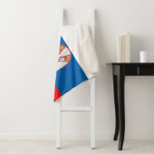 Couverture Sherpa Drapeau serbe (En situation)