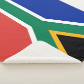 Couverture Sherpa drapeau sud-africain (3/4)
