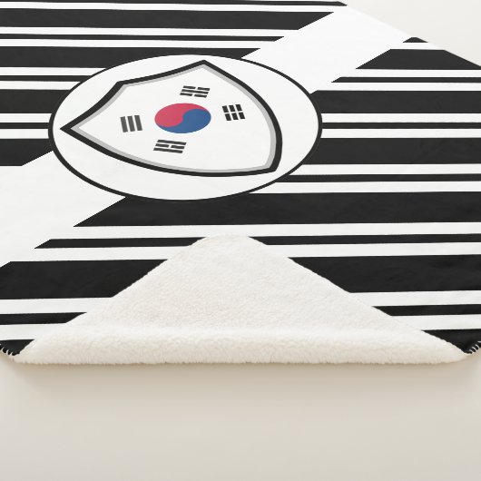 Couverture Sherpa Drapeau sud-coréen (3/4)
