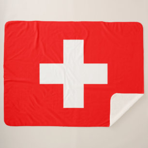 Couverture Sherpa Drapeau suisse (Suisse)