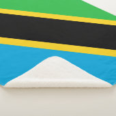 Couverture Sherpa Drapeau tanzanien (3/4)