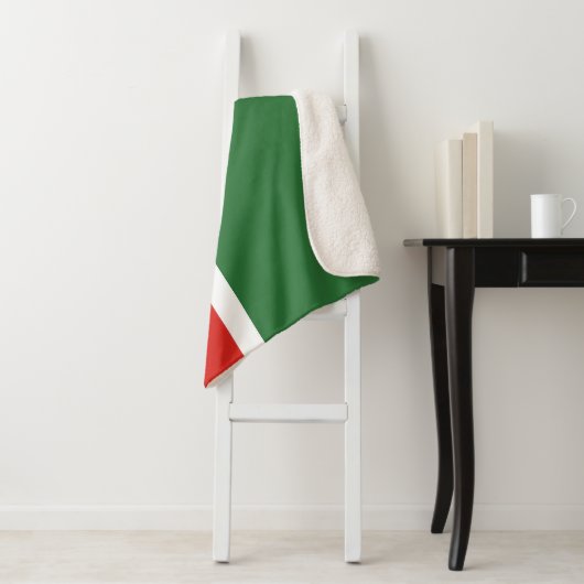 Couverture Sherpa Drapeau tchétchène (En situation)