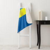 Couverture Sherpa Drapeau Ukraine (En situation)