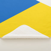 Couverture Sherpa Drapeau ukrainien (3/4)