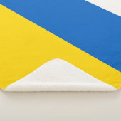 Couverture Sherpa Drapeau ukrainien (Ukraine) (3/4)