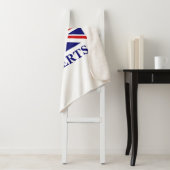 Couverture Sherpa Drapeau Union Jack personnalisé Sherpa toece couve (En situation)