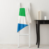 Couverture Sherpa Drapeau végétal international (En situation)