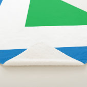 Couverture Sherpa Drapeau végétal international (3/4)