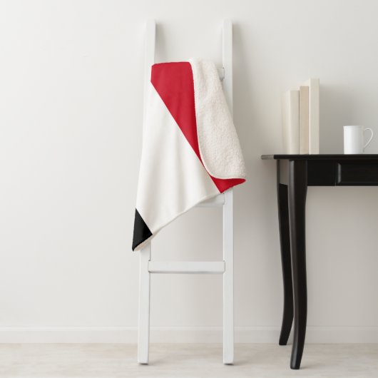 Couverture Sherpa Drapeau yéménite (En situation)