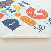 Couverture Sherpa Dream Big Little One Rocket (3/4)