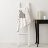 Couverture Sherpa Dream Big World Traveler Nom de bébé personnalisé (En situation)