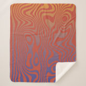 Couverture Sherpa Dream Flow l Abstract Trippy Pattern - No. 01 (Devant)