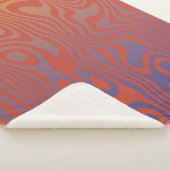 Couverture Sherpa Dream Flow l Abstract Trippy Pattern - No. 01 (3/4)