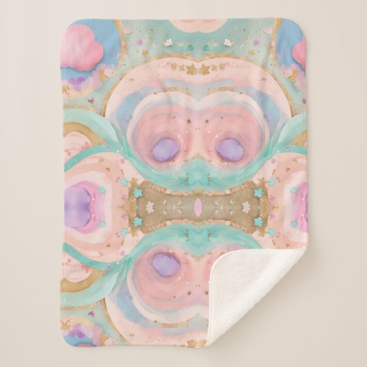 Couverture Sherpa Dreamy Mist Sherpa BlanketDreamy Mist Sherpa Blank (Devant)