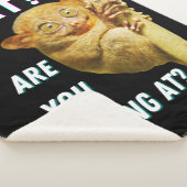 Couverture Sherpa Drôle Big Eyed Tarsier Ce que vous regardez (3/4)