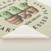 Couverture Sherpa Drôle Cactus Tout le monde est fou 'Bout Sharp ... (3/4)