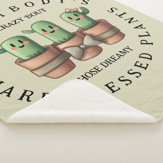 Couverture Sherpa Drôle Cactus Tout le monde est fou 'Bout Sharp ... (3/4)