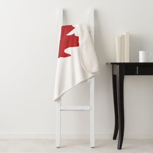 Couverture Sherpa Drôle Canadien (En situation)